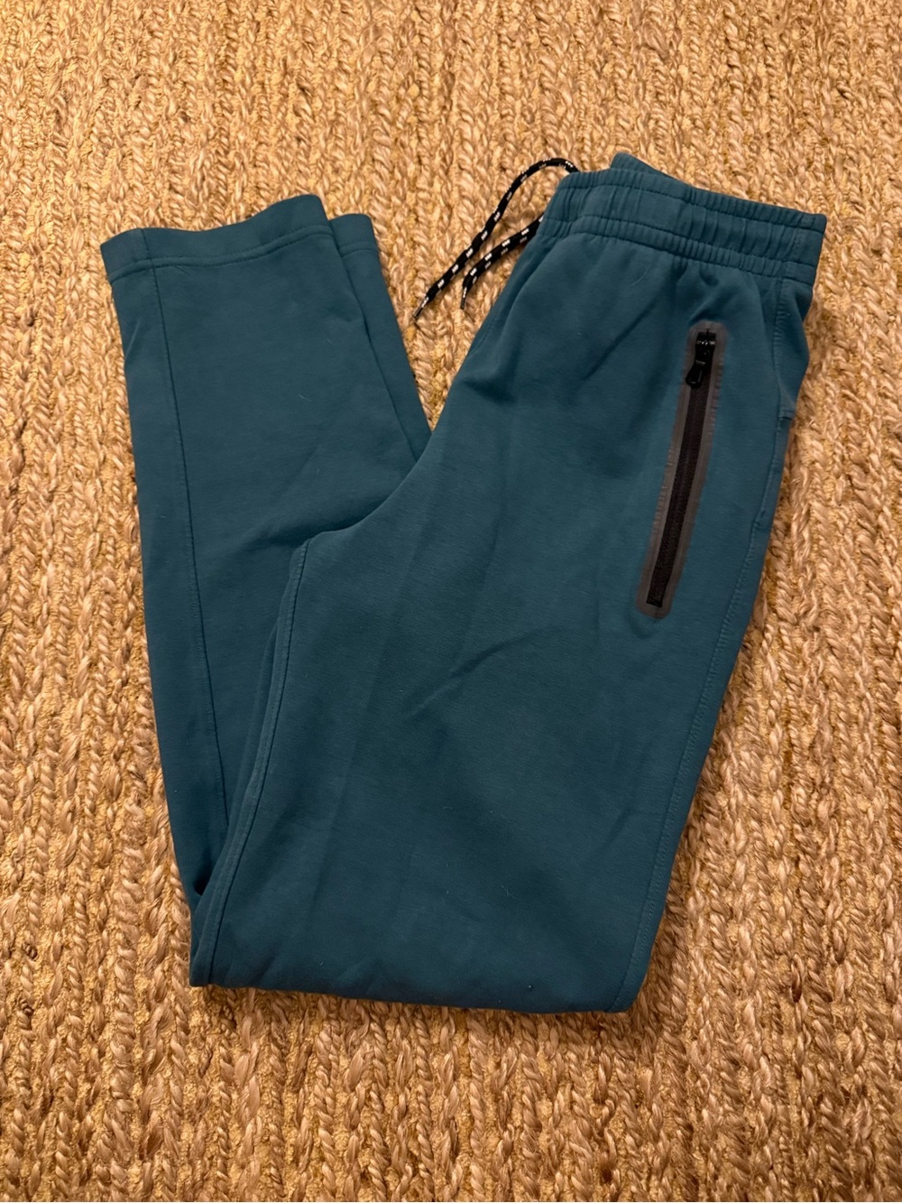 Old Navy Boys Teal Jogger Pants with Zipper Pocket Size XL